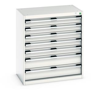 Bott Drawer Cabinets 800 Width x 525 Depth Drawer Cabinet 900 mm high - 7 drawers
